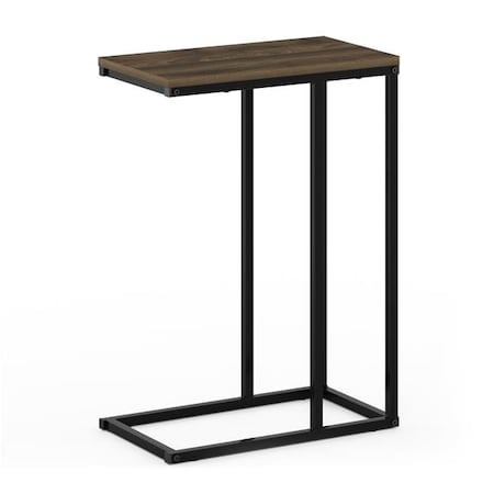 Furinno Furinno FM19123CWN Camnus Modern Living Sofa Side Table; Columbia Walnut FM19123CWN